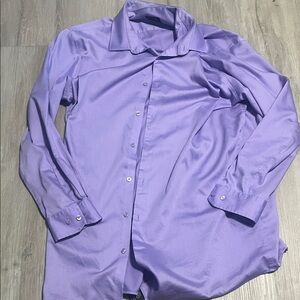 Elegant Lavender Dress Shirt for Men
